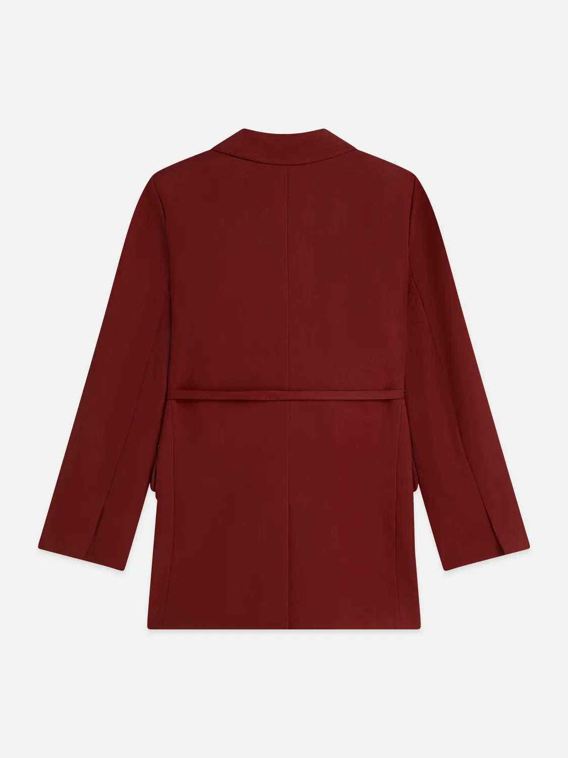 Lyocell Blend Double Breasted Blazer