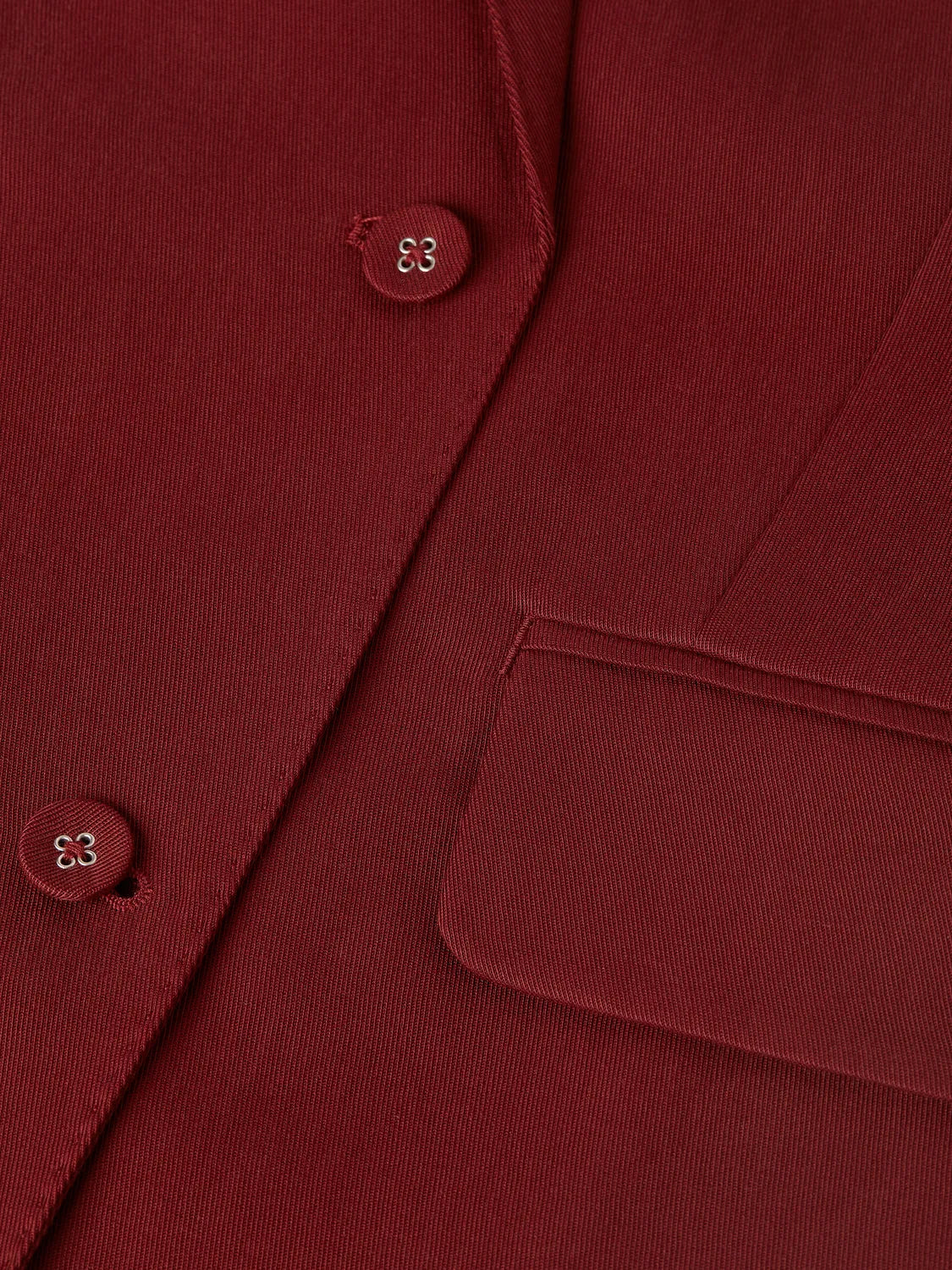 Lyocell Blend Double Breasted Blazer