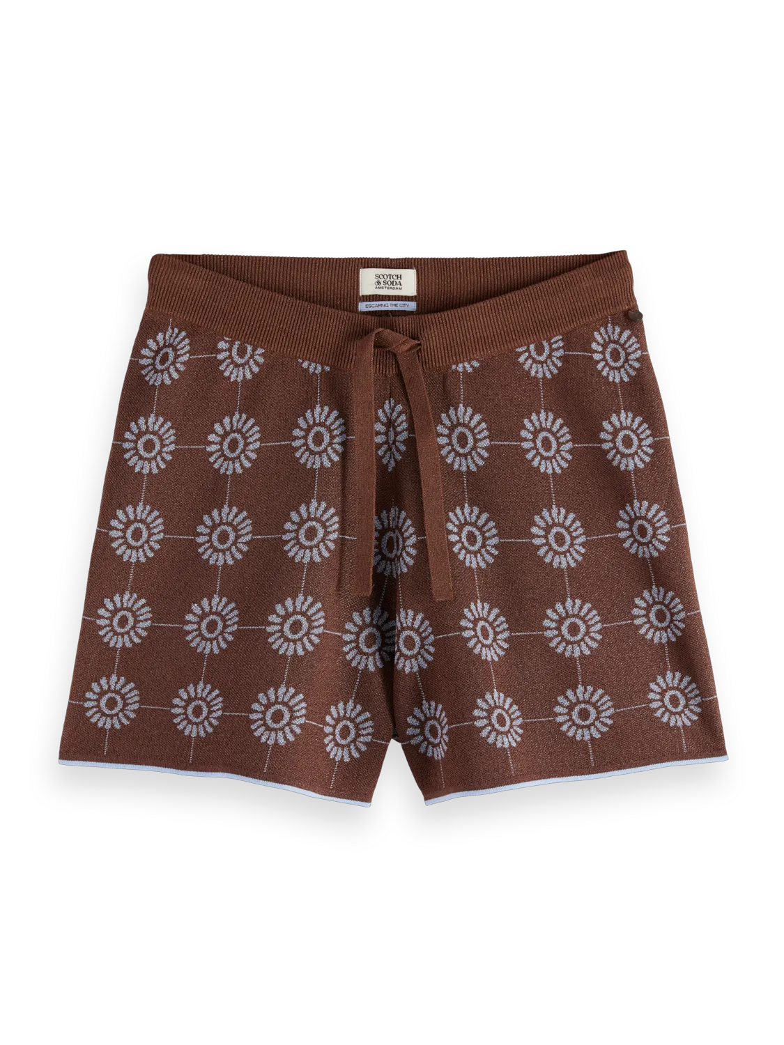 Jacquard Knit Short