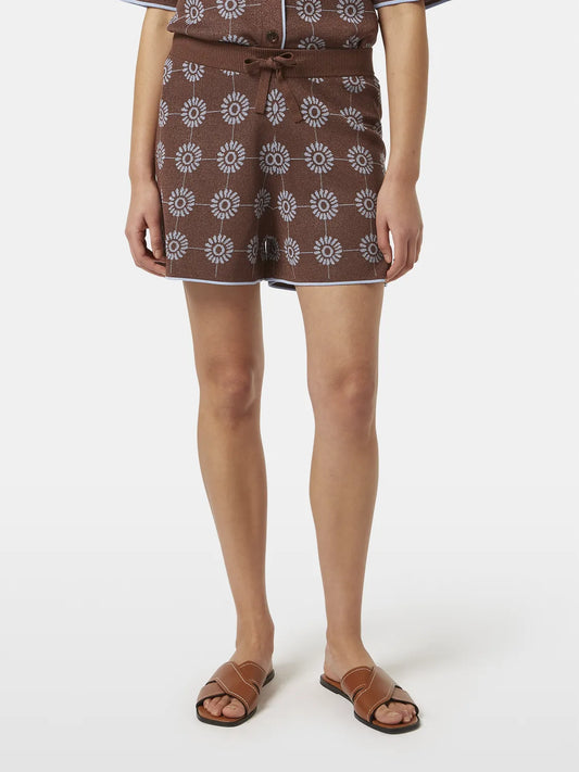 Jacquard Knit Short