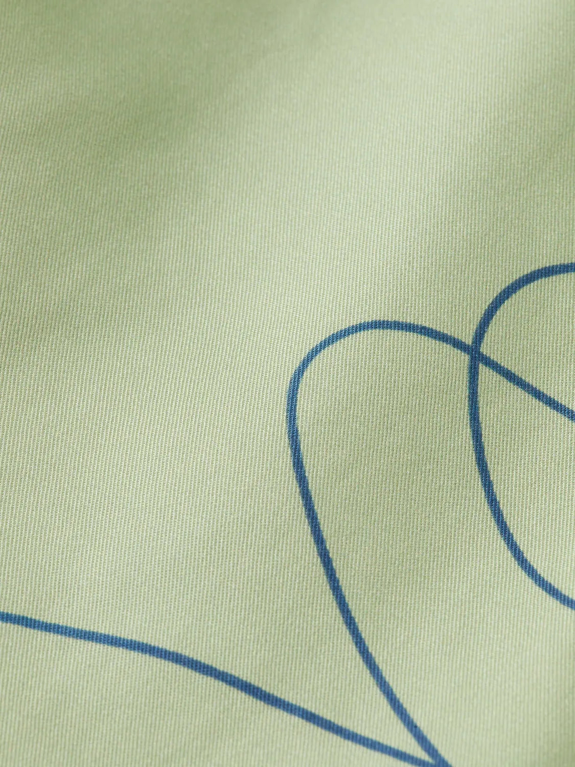 High-Rise Printed Short