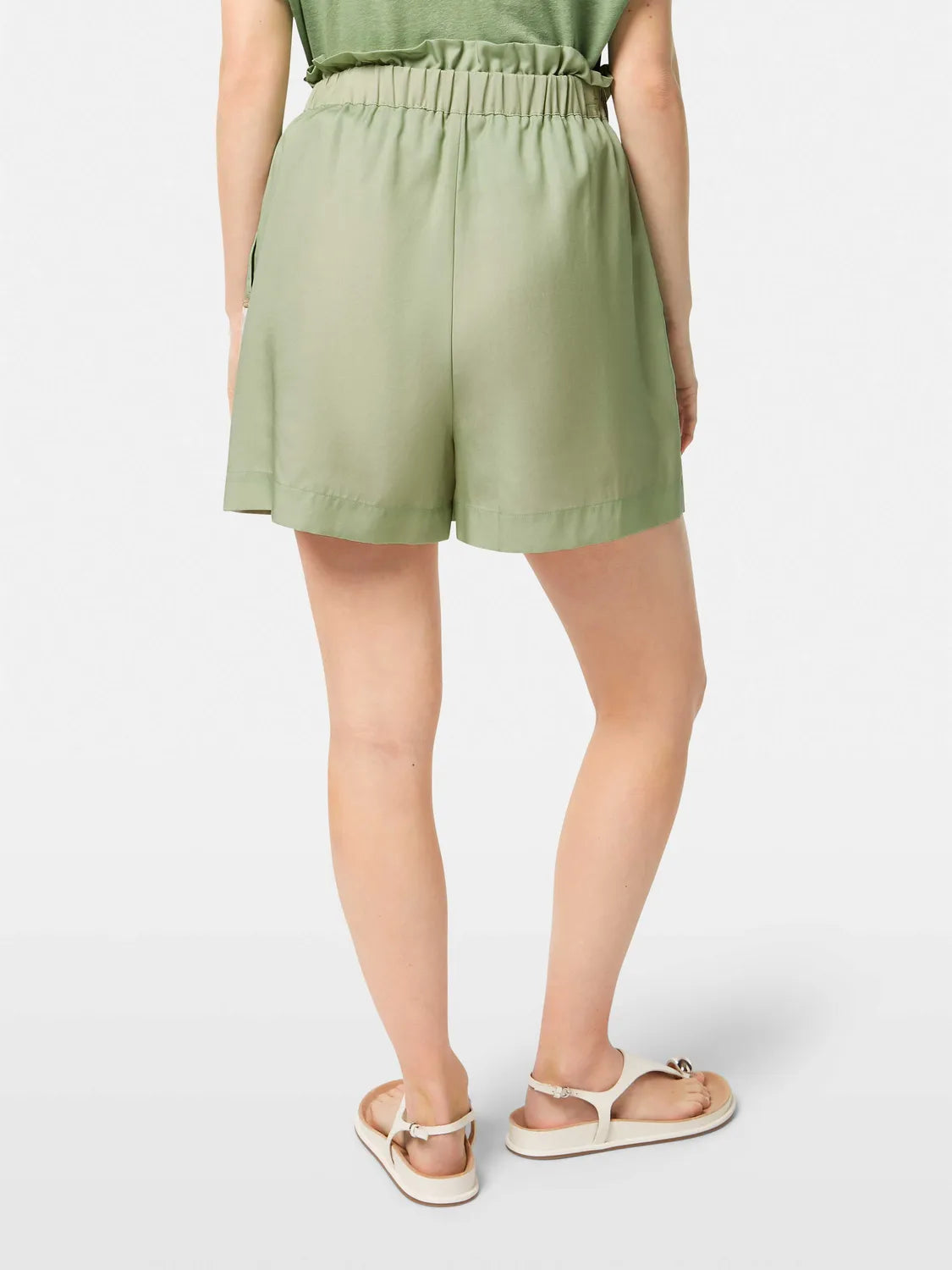 High-Rise Printed Short