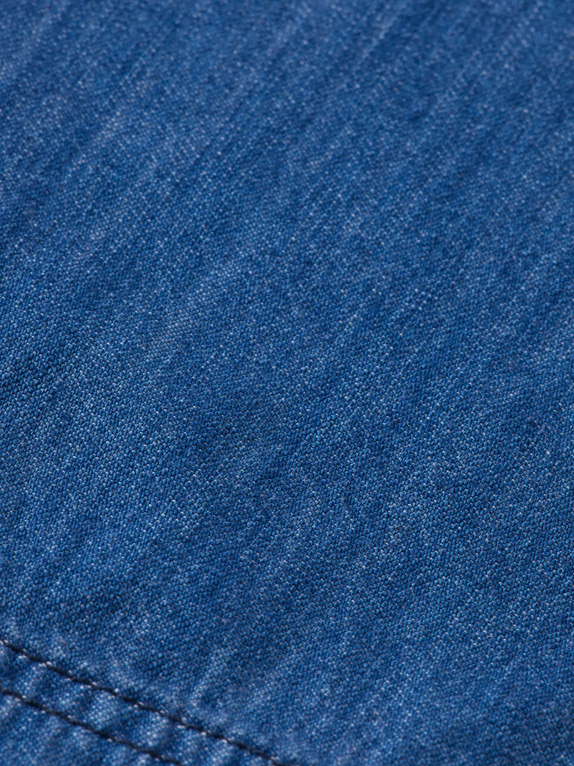 Lightweight Denim Utility Short | Washed Indigo