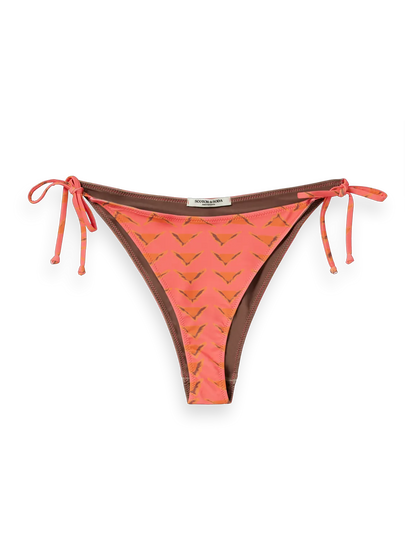 Reversible Printed Bikini Bottom