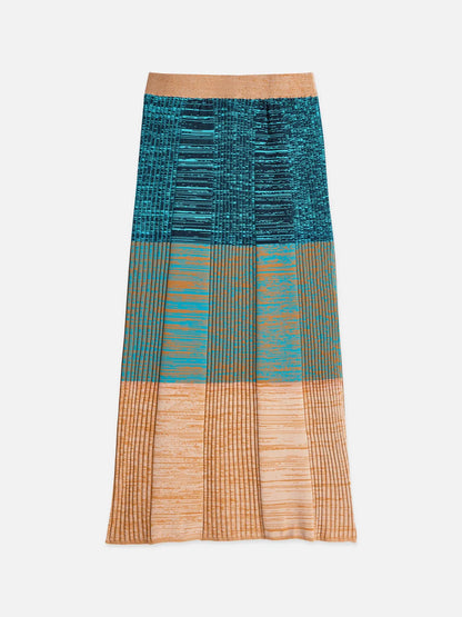 Maxi Ribbed Knitted Skirt