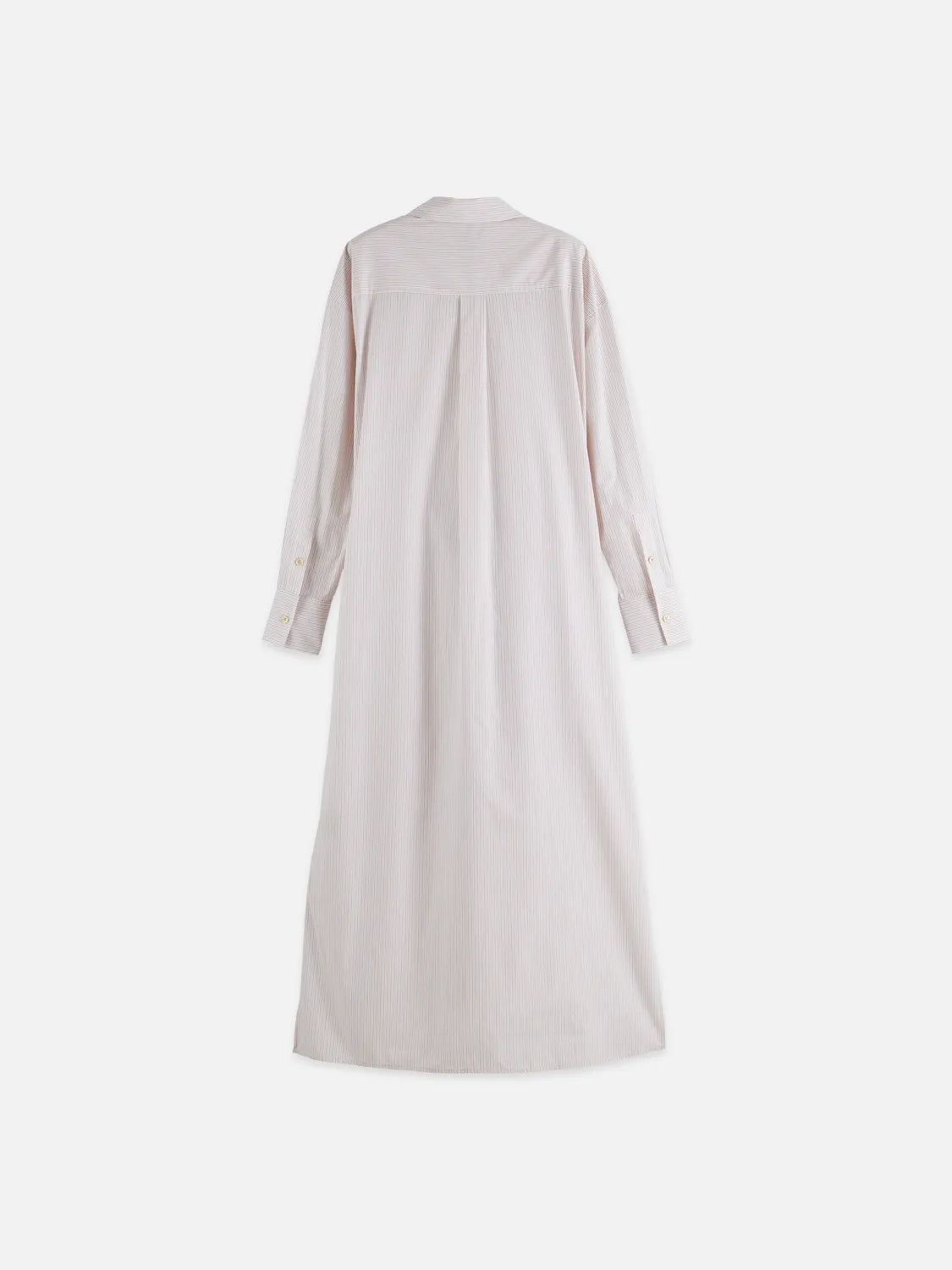 Relaxed-Fit Tie Shirt Dress