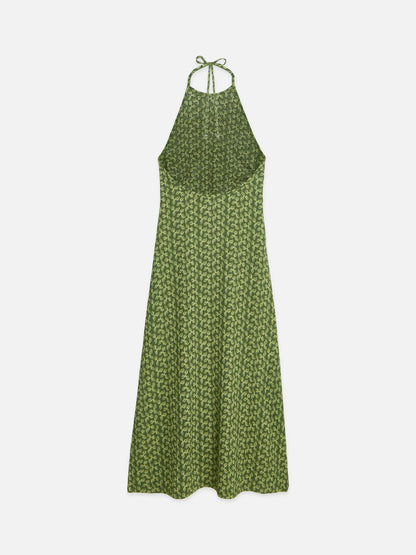 Open Back  Midi Dress