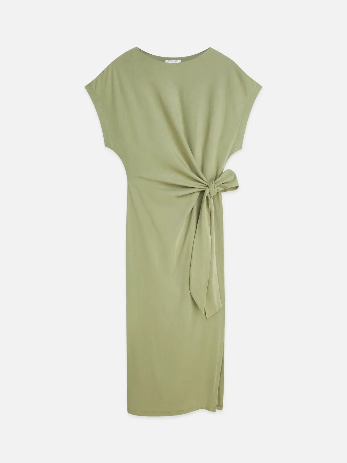 Knotted Relaxed Midi Dress