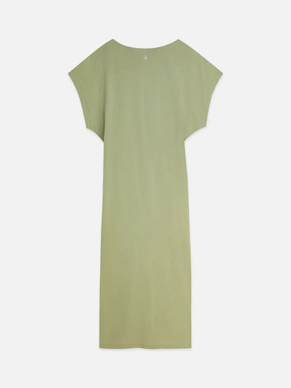 Knotted Relaxed Midi Dress