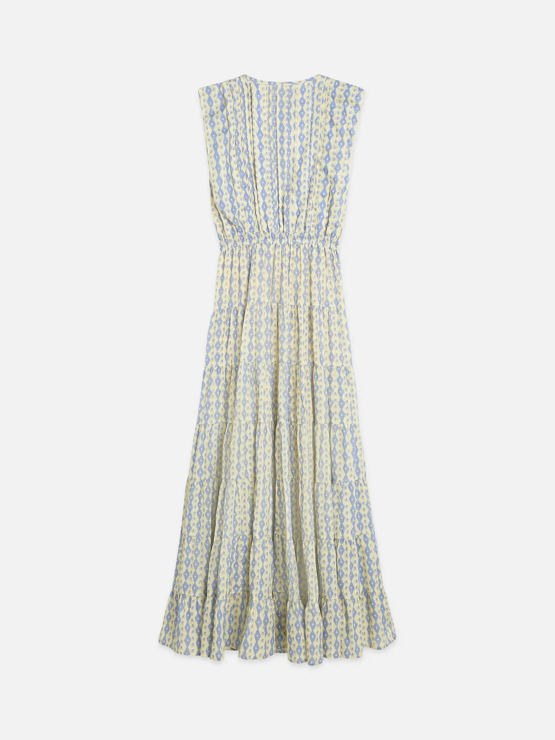 Printed Tiered Maxi Dress