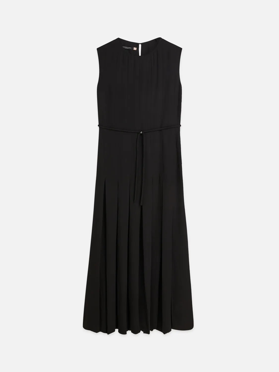 Pleated Ankle Length Dress