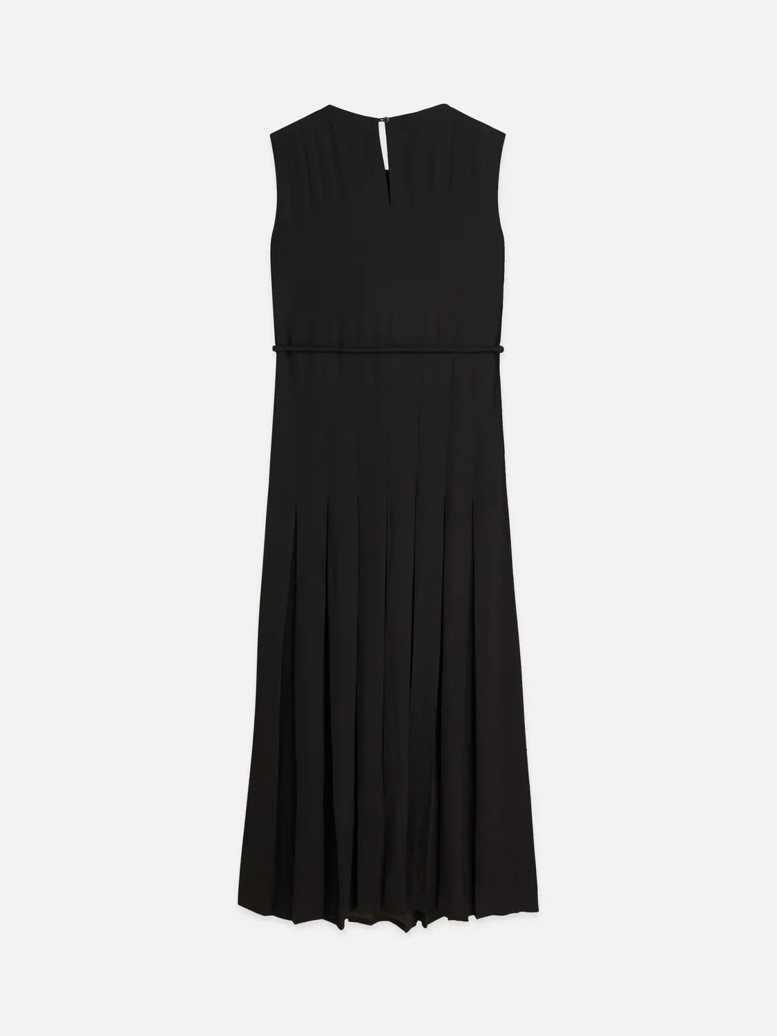 Pleated Ankle Length Dress