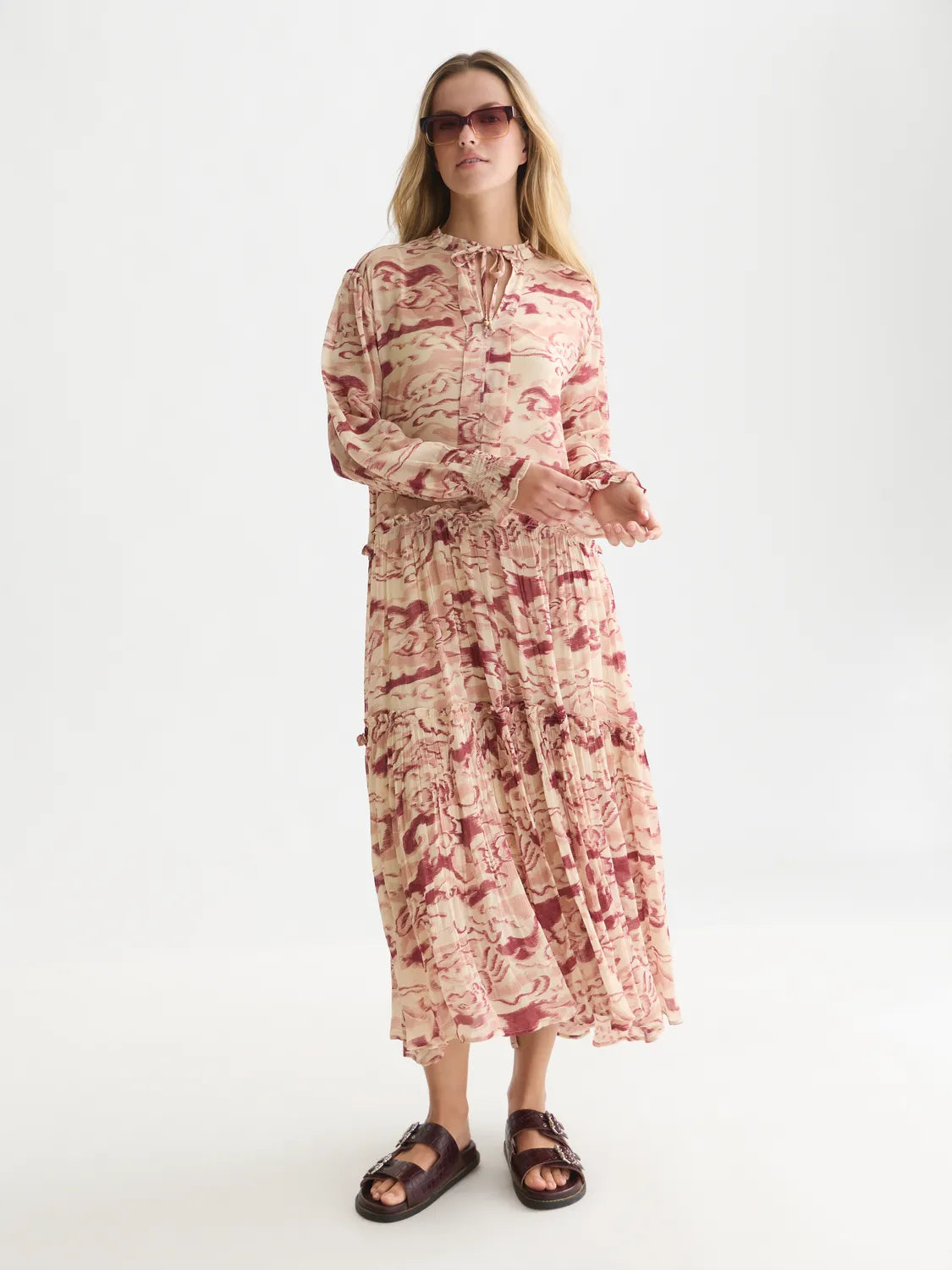 Printed Maxi Dress