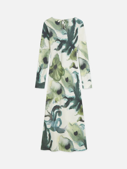 Printed Ankle Length Dress