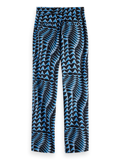 House of Mirrors Printed Mid-Rise Beach Pant