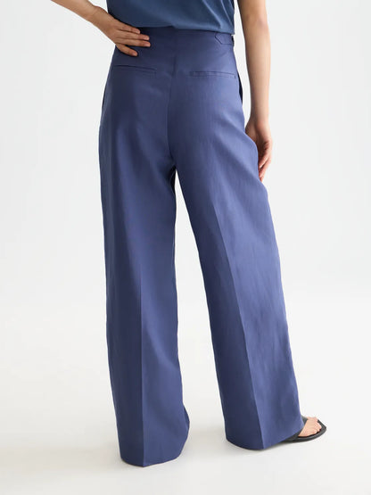 Lou - Lyocell High Rise Wide Leg Pants
