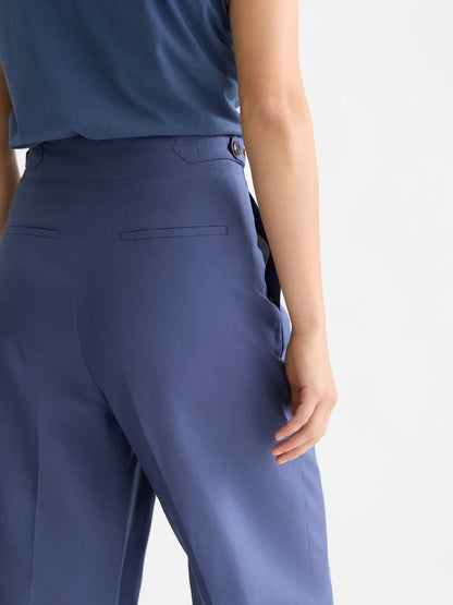 Lou - Lyocell High Rise Wide Leg Pants
