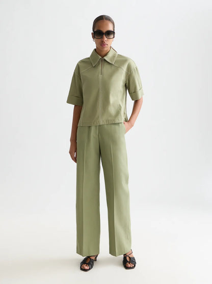 Edie - High Rise Wide Leg Pants