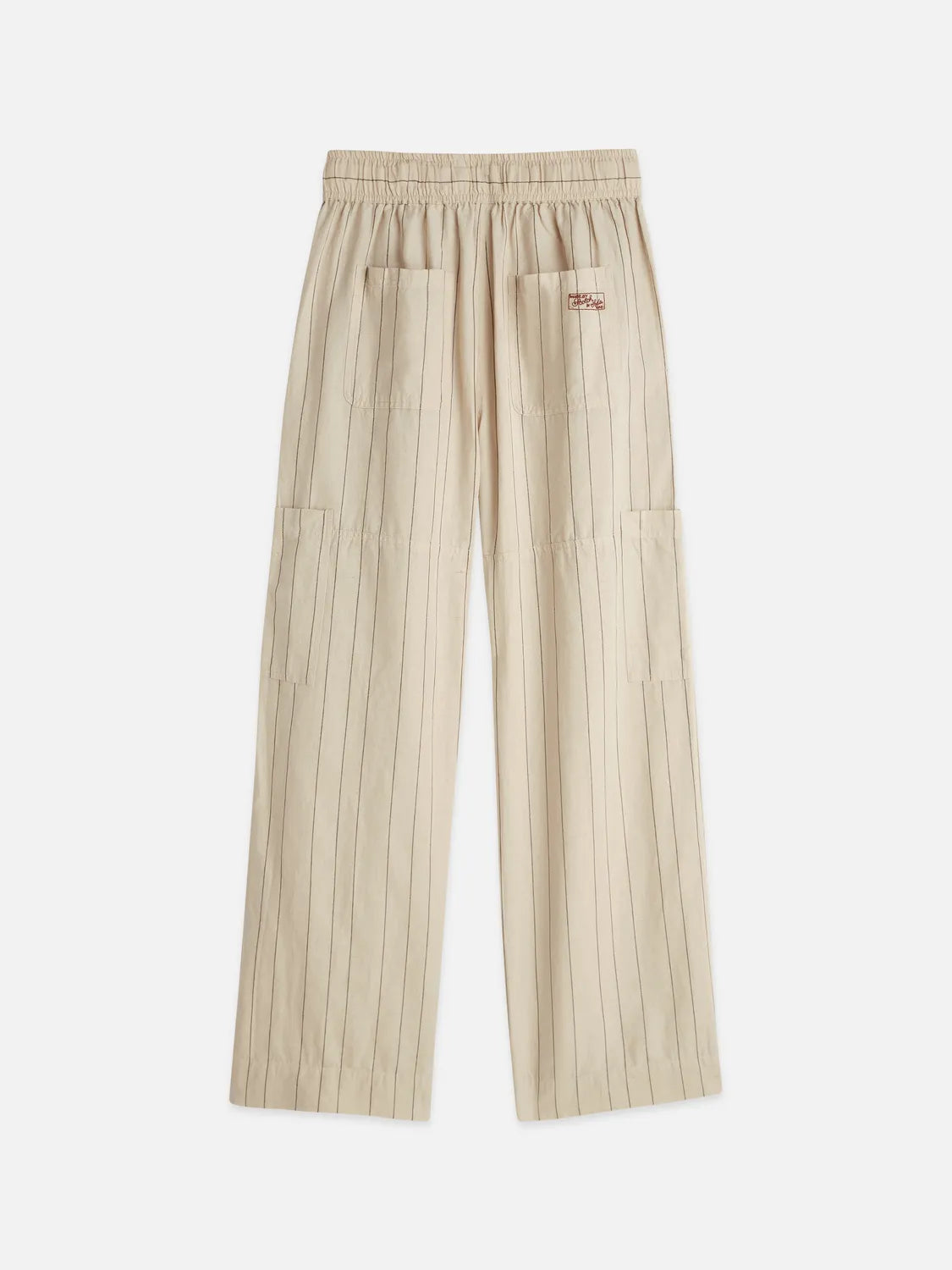 Noa - Linen High-Rise Wide-Leg Relaxed Pull On Pants