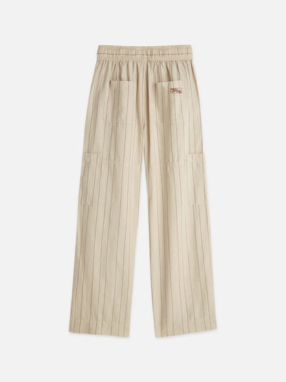 Noa - Linen High-Rise Wide-Leg Relaxed Pull On Pants