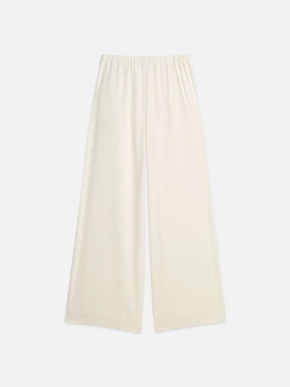 Eleni - Jaquard High Rise Wide Leg Pyjama Pants
