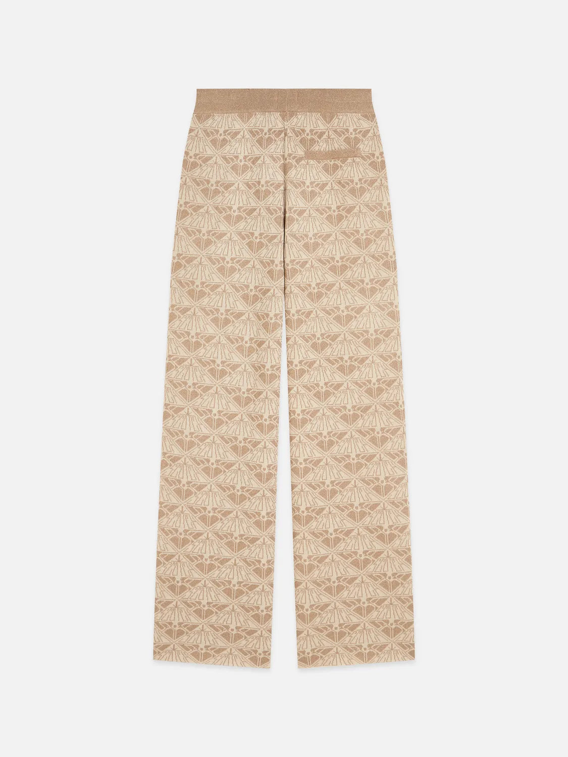 Monogram Jacquard Knitted Trousers