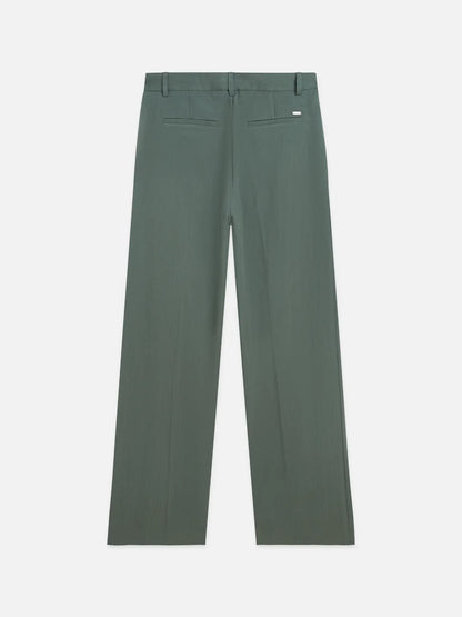 Edie - High-Rise Wide-Leg Lyocell Blend Pants
