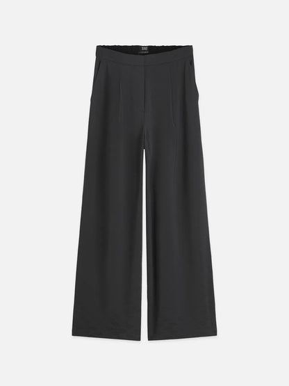 Eleni - High-Rise Wide-Leg Jacquard Pants