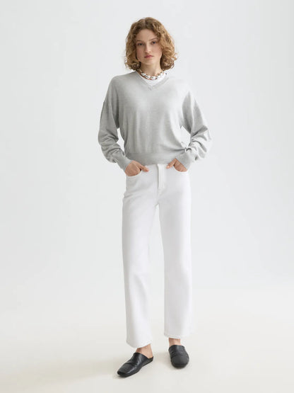 Essentials — The Sky Straight Jeans | Cool White
