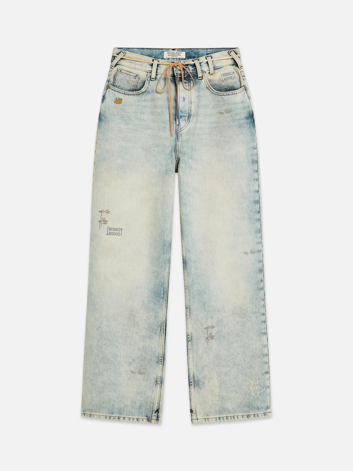 Scotch & Soda x Basquiat The Deep Loose Jeans