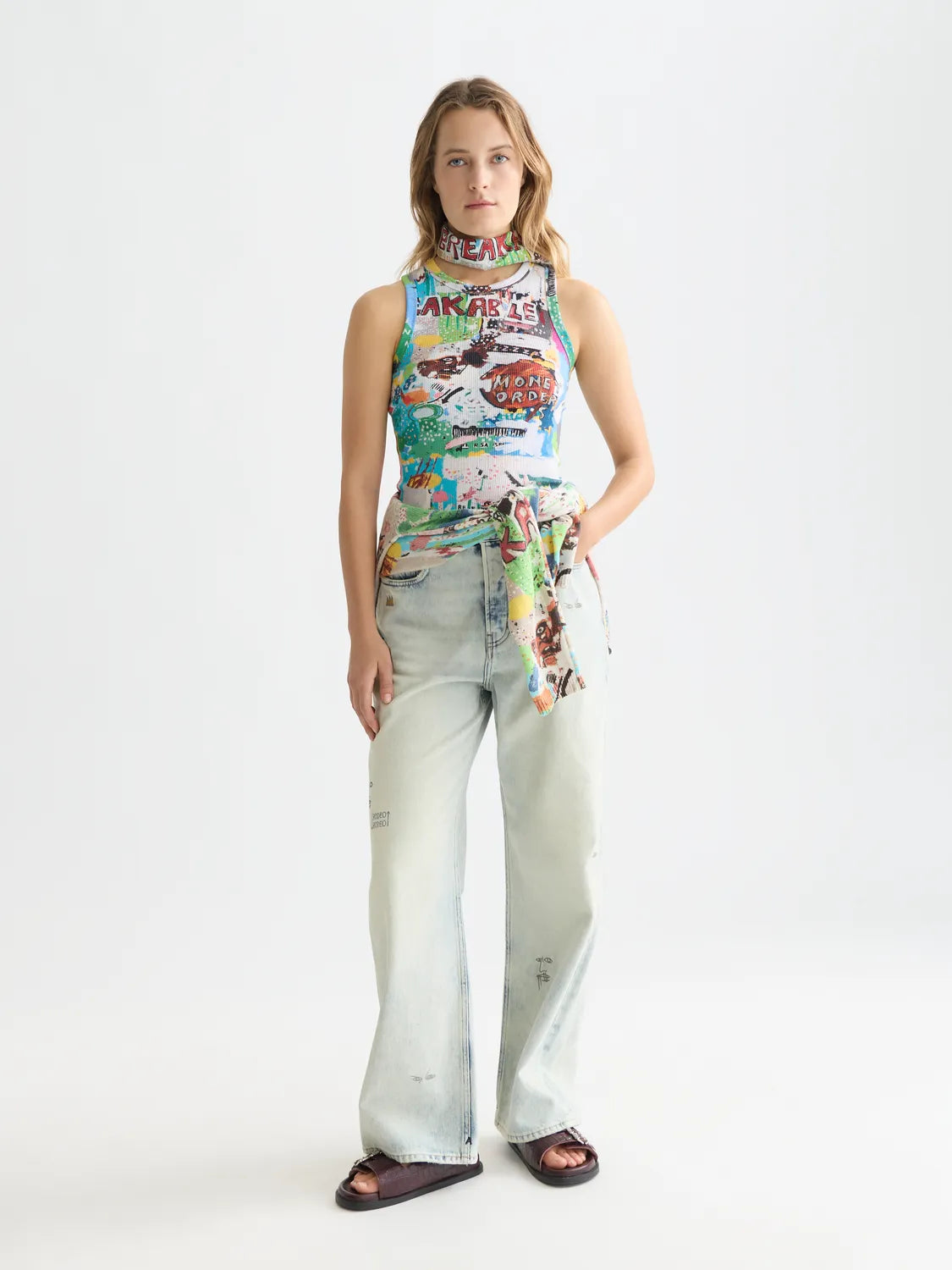 Scotch & Soda x Basquiat The Deep Loose Jeans