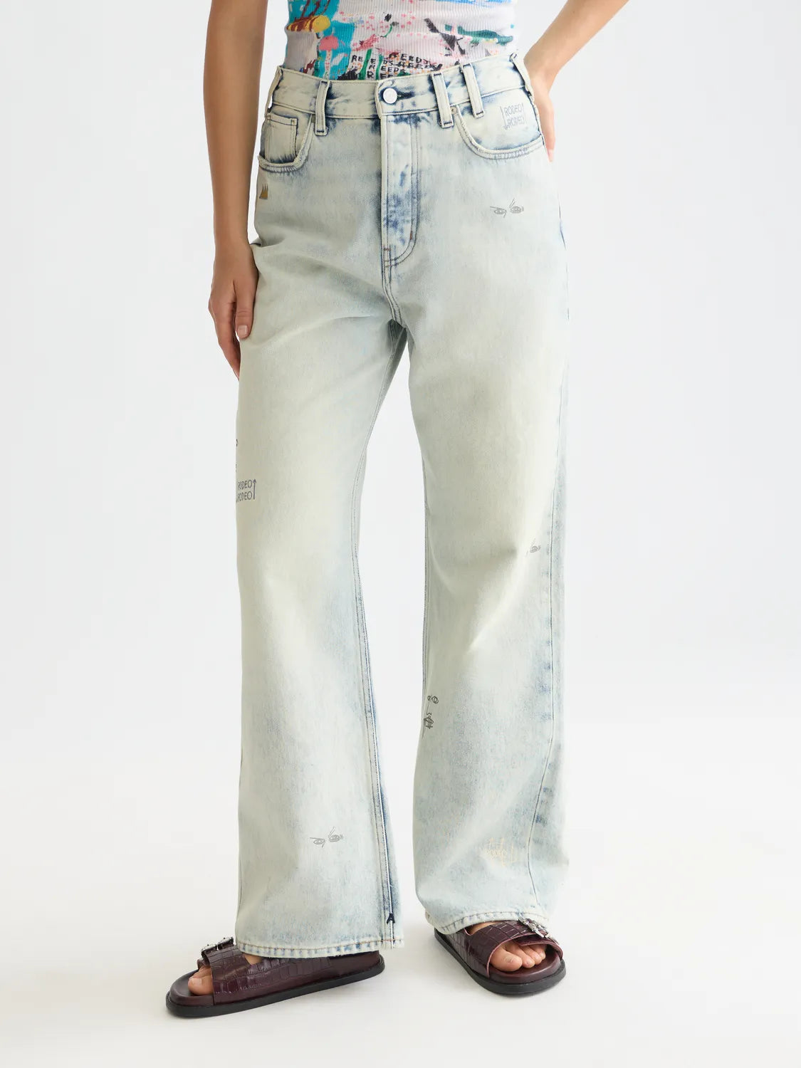 Scotch & Soda x Basquiat The Deep Loose Jeans