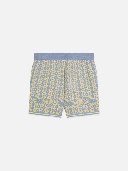 Jacquard Knitted Shorts