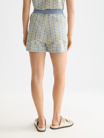 Jacquard Knitted Shorts