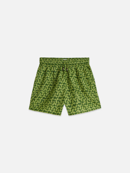 Printed Cotton Shorts