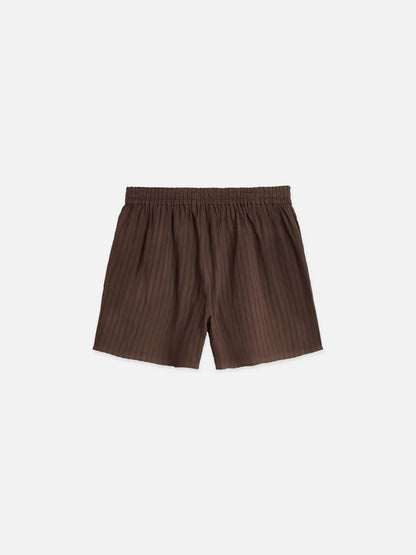 Embroidered Cotton Crepe Shorts