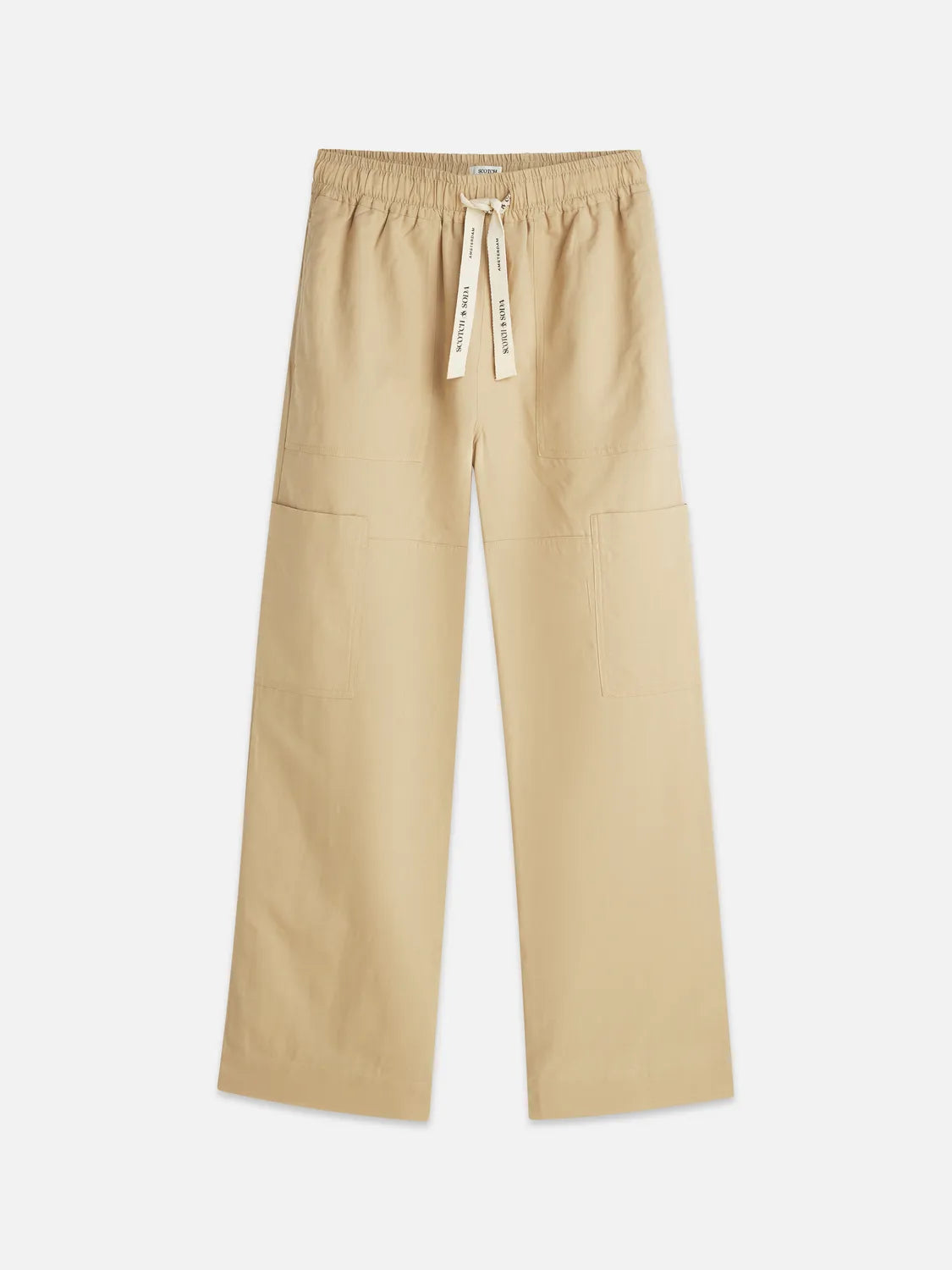 Noa - Linen High-Rise Wide-Leg Relaxed Pull On Pants