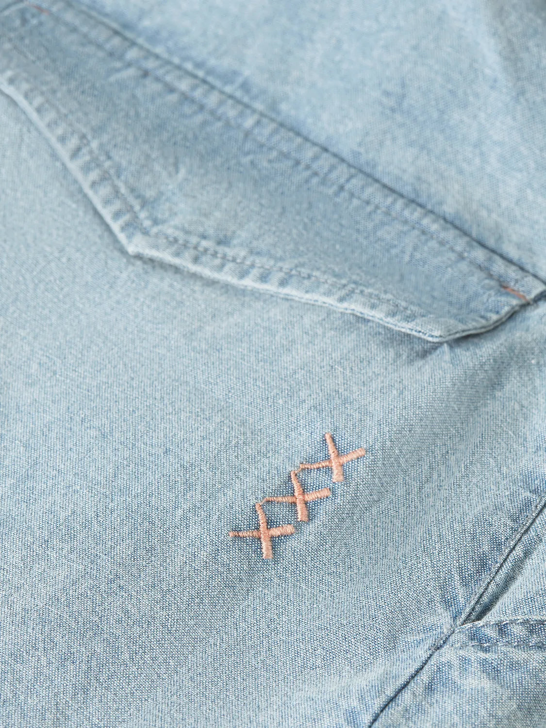 Lightweight Indigo Short