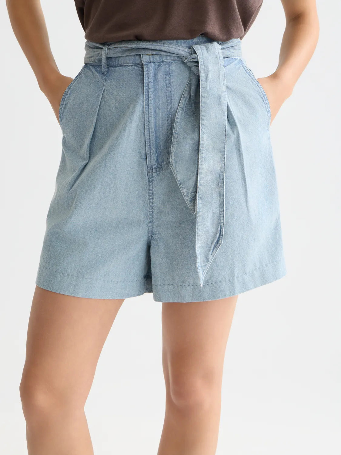 Lightweight Indigo Short